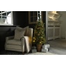 Festive Festive Berwick Fibre Optic Pine Christmas Tree In Pot - 120cm