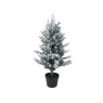 Kaemingk Allison Mini Snowy Christmas Tree - 60cm