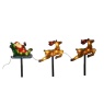 Smart Garden Santa Sleigh Stakes