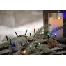 Festive Festive 100 Battery Timer String Lights - Multicolour