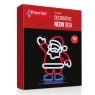 Premier Santa Design Table Top Lit Neon Sign - 25cm