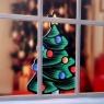 Premier Standing Christmas Tree Infinity Mirror - 60cm