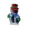 Premier Standing Snowman Infinity Mirror - 60cm