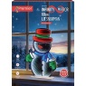 Premier Standing Snowman Infinity Mirror - 60cm