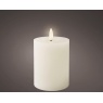 Lumineo LED Wick Candle - White