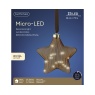 Lumineo Micro LED Glass Star Light 20cm - Warm White