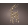 Lumineo Micro LED Reindeer 37cm - Gold