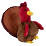 Ancol Ancol Christmas Mini Tina Turkey Dog Toy