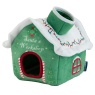 Ancol Ancol Christmas Santa's Workshop With Elves Small Dog/Cat Bed