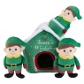Ancol Ancol Christmas Santa's Workshop With Elves Small Dog/Cat Bed