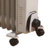 Daewoo Daewoo HEA1130GE 1500W Oil Filled Portable Radiator - White
