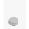 Stackers Round Jewellery Roll - Limestone