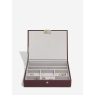 Stackers Classic Jewellery Box Lid - Burgundy
