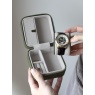Stackers Watch & Jewellery Box - Green Canvas