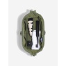 Stackers Large Washbag - Green Canvas
