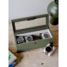 Stackers Watch Box 4 Piece - Green Canvas