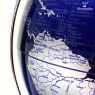 Gleneagles Gleneagles Travel Globe LED 20cm - Silver & Blue