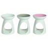 Aromatize Aromatize Teardrop Wax Melter 11cm Assorted - Pink, White, Grey