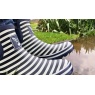 Rouchette Rouchette Bristol Meadow Ankle Wellies - Blue/White