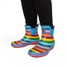 Rouchette Rainbow Meadow Ankle Wellies - Multi