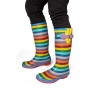 Rouchette Rainbow Tall Wellies - Multi