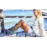 Rouchette Rainbow Tall Wellies - Multi