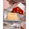 Cath Kidston Cath Kidston Christmas House Butter Dish