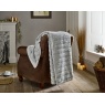 Deyongs Chatsworth Faux Fur Throw 130x170cm - Grey