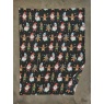 Deyongs Christmas Dancers Throw 140x180cm - Green