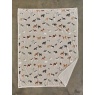 Deyongs Mixed Dogs Throw 140x180cm - Oatmeal