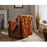 Deyongs Snuggle Touch Toadstool Throw 140x180cm - Rust