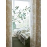 Laura Ashley Lloyd Lined Eyelet Curtains - Caramel