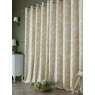 Laura Ashley Lloyd Lined Eyelet Curtains - Caramel