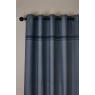 Catherine Lansfield Melville Lined Eyelet Curtains - Blue
