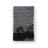 Catherine Lansfield Stab Stitch Throw 125x150cm - Black
