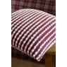 Catherine Lansfield Stab Stitch Filled Cushion 43cm - Plum