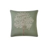 Catherine Lansfield Woodland Trees Filled Cushion 45cm - Green