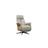 G Plan Kalmar Power Recliner Chair with Headrest in Leather