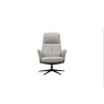 G Plan Nysted Manual Recliner Chair & Stool Set in Leather