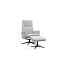 G Plan Riba Manual Recliner Chair & Stool Set in Fabric