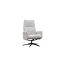 G Plan Riba Manual Recliner Chair & Stool Set in Leather