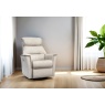 G Plan Solna Swivel Glider Power Recliner Chair in Leather