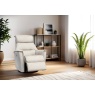 G Plan Solna Swivel Glider Power Recliner Chair in Leather