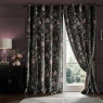 Laura Ashley Edita's Garden Eyelet Curtains - Charcoal