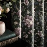 Laura Ashley Edita's Garden Eyelet Curtains - Charcoal