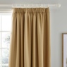 Laura Ashley Stephanie Pencil Pleat Blackout Curtains - Pale Gold