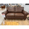 The Lounge Co The Lounge Co Penelope 3 Seater Sofa in Milan Chestnut Leather