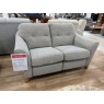G Plan G Plan Hatton 2 Seater Sofa in Sahara Sand Fabric With Walnut Wood