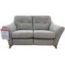 G Plan G Plan Hatton 2 Seater Sofa in Sahara Sand Fabric With Walnut Wood
