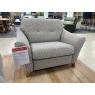 G Plan G Plan Hatton Snuggler Chair in Sahara Sand Fabric With Walnut Wood